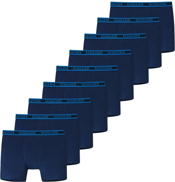 Immagine prodotto Schiesser 9 Pacchetti di pantaloncini / pantaloni in cotone biologico 95/5 per bambini (98, confezione da 9)