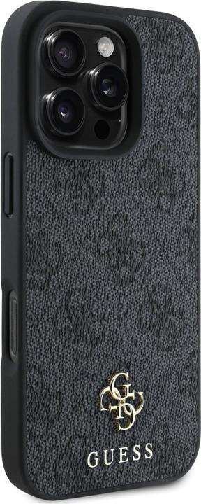 Produktbild Guess HC PU 4G Small 4G Classic Case für Apple iPhone 16 Pro Max - black (Apple iPhone 16 Pro Max)
