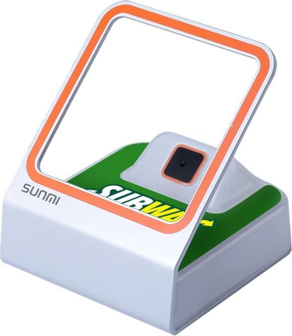 Actual product image Sunmi Blink QR Barcode Scanner stationary