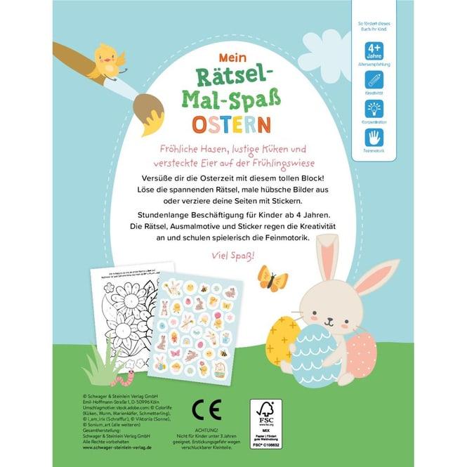 Produktbild Mein Rätsel-Mal-Spass Ostern