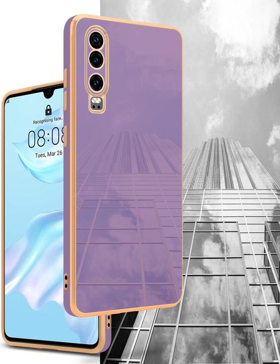 Image du produit Cadorabo Housse pour Huawei P30 en TPU avec protection pour appareil photo LM130 Style (Huawei P30)