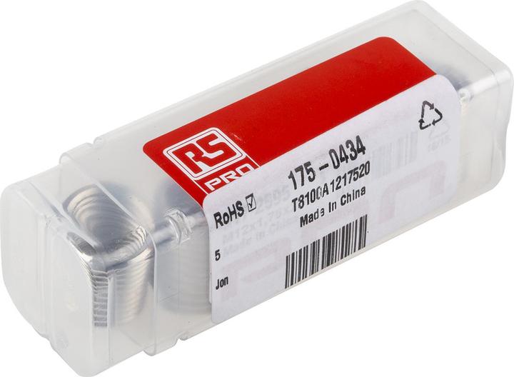 Actual product image Rs Pro Thread repair insert, M12 x 1.75 24mm