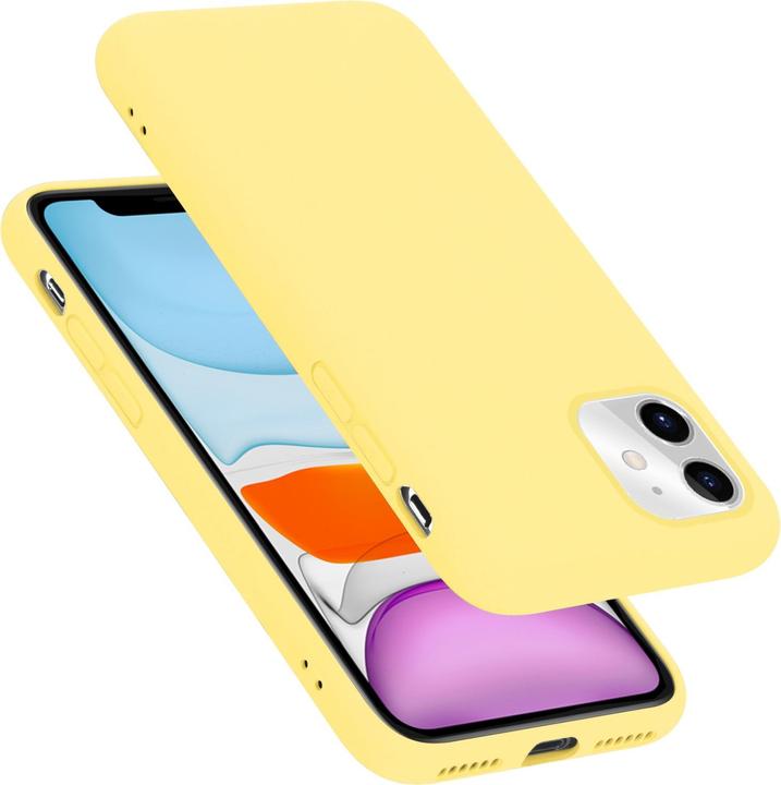 Actual product image Cadorabo TPU Liquid Silicone Case Cover (Apple iPhone 11)