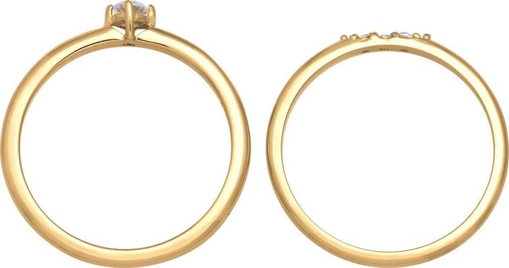 Produktbild Elli Kristall Ring (54, 925 Silber)