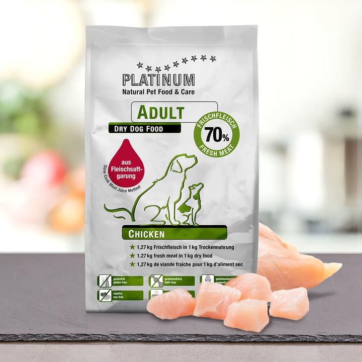 Actual product image Platinum Semi-moist food Adult chicken, 5 kg (Adult, 1 pcs., 5000 g)
