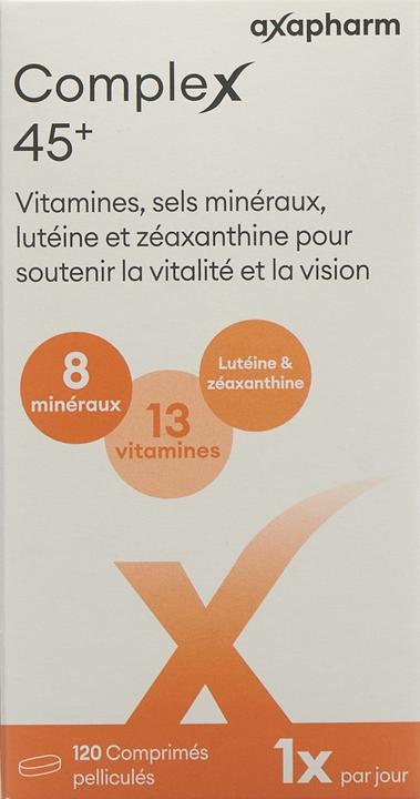 Image du produit Complex Boîte de 45+ comprimés pelliculés (120 pièce(s), Cachets, 243 g)