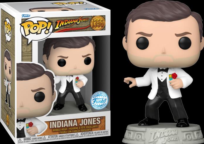 Image du produit Funko POP! Indiana Jones and the Temple of Doom - Indiana Jones (White Suit Club Obi Wan) Exclusive