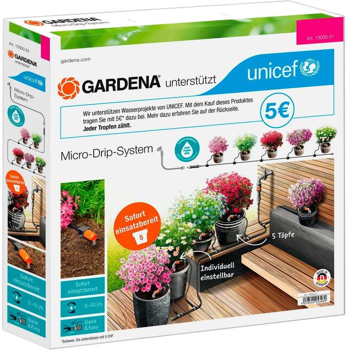 Image du produit Gardena Système de micro-goutte (Kit d'irrigation goutte à goutte)