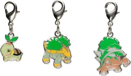 Image du produit Pokémon Centre Pokemon - Porte-clés Turtwig, Grotle, Torterra - 3 pièces