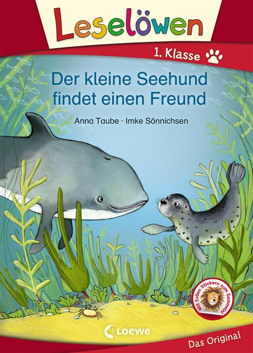Immagine prodotto Leselöwen 1. Klasse - Der kleine Seehund findet einen Freund (Tedesco, Anna colomba, 2018)