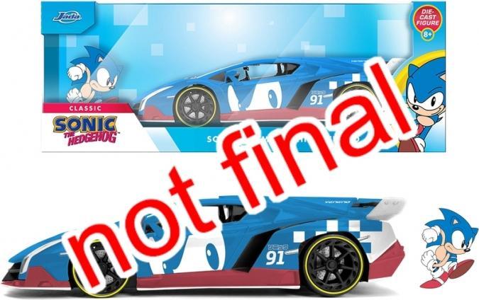 Actual product image Jada Jada Sonic Lamborghini Veneno