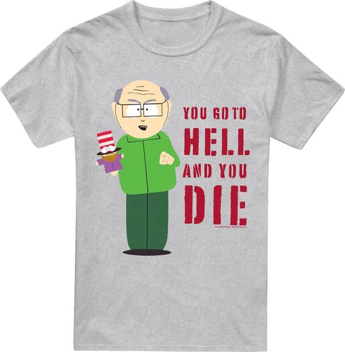 Actual product image Ubisoft Mens Hell Mr Garrison T-Shirt (4XL)