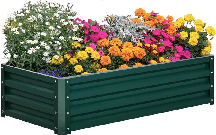 Actual product image Outsunny Bed with open base and curved top edges