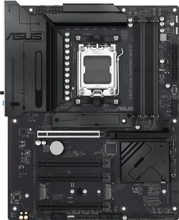 Actual product image ASUS MB AMD AM5 X870 MAX GAMING WIFI7 (AM5, AMD X870, ATX)