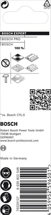 Image du produit Bosch Professional Zubehör Foret Expert CYL-9 MultiConstruction, 6,5 x 200 x250 mm, d 6,5 mm (7.0 millimètres)