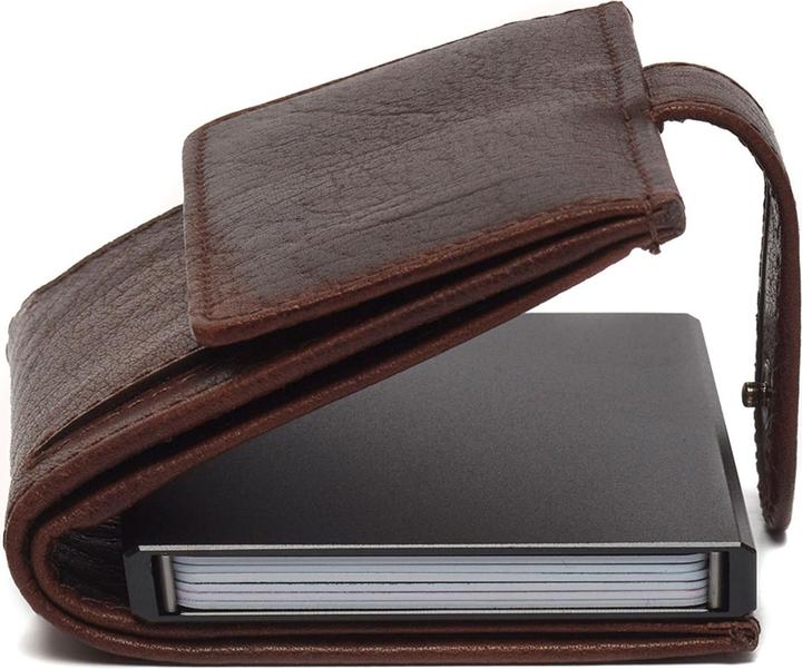 Actual product image The Chesterfield Brand Hanover wallet RFID protection leather 7 cm