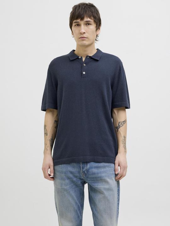 Actual product image Jack & Jones Jjeemil Knit Relaxed Polo Ss Sn (XS)