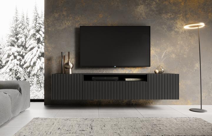 Actual product image ADRK Furniture RTV cabinet NOEMI wall-mounted (41 x 41 x 41 cm)