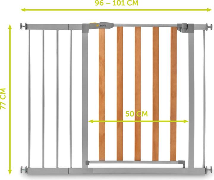 Produktbild Hauck Woodlock 2 inkl. 21cm Verlängerung (96 cm)