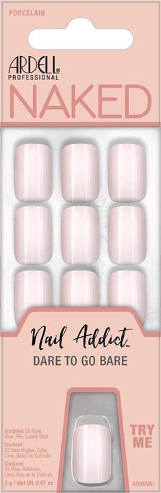 Image du produit Ardell Nail Addict Naked Collection Porcelain 28 Stk (Ongles artificiels)