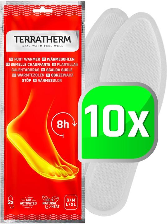 TerraTherm Wärmesohlen 10 Paar
