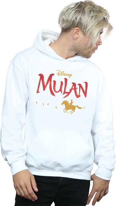 Immagine prodotto Disney Mulan Movie Logo Felpa con Cappuccio Uomo (S)