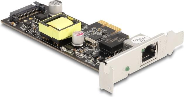 Produktbild Delock PCI Express x1 Karte auf 1 x 2,5 Gigabit LAN PoE+ i22 (Mini PCI Express)