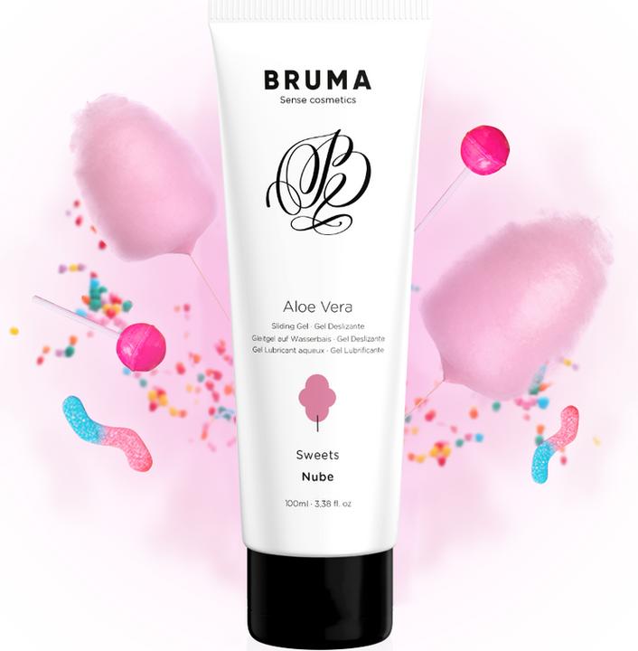 Actual product image Bruma Gel Deslizante Con Aloe Vera Sabor A Nube 100 ml