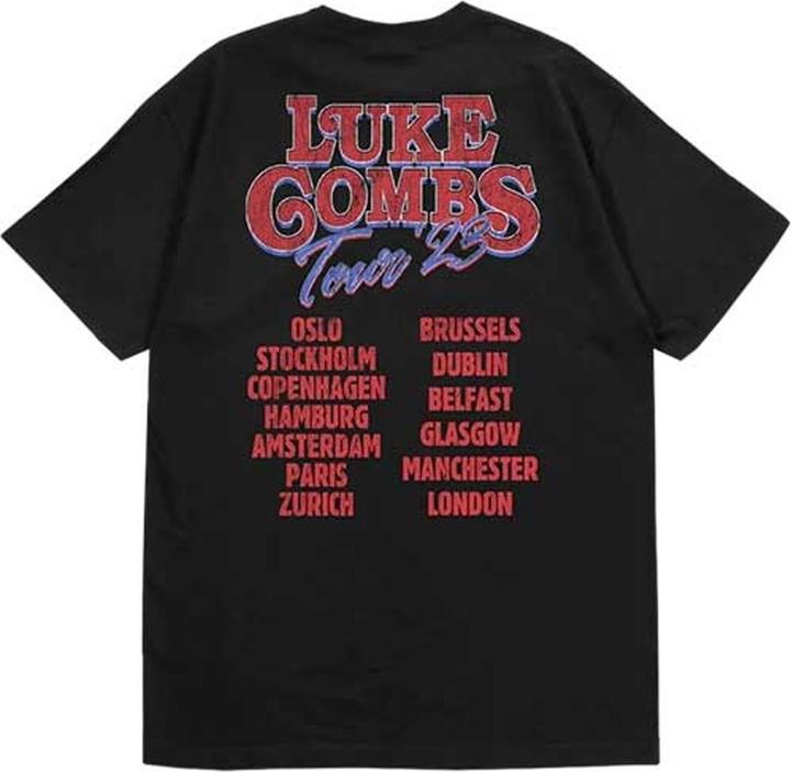 Image du produit Luke Combs - T-shirt TOUR SMASHING BEER - Adulte (M)