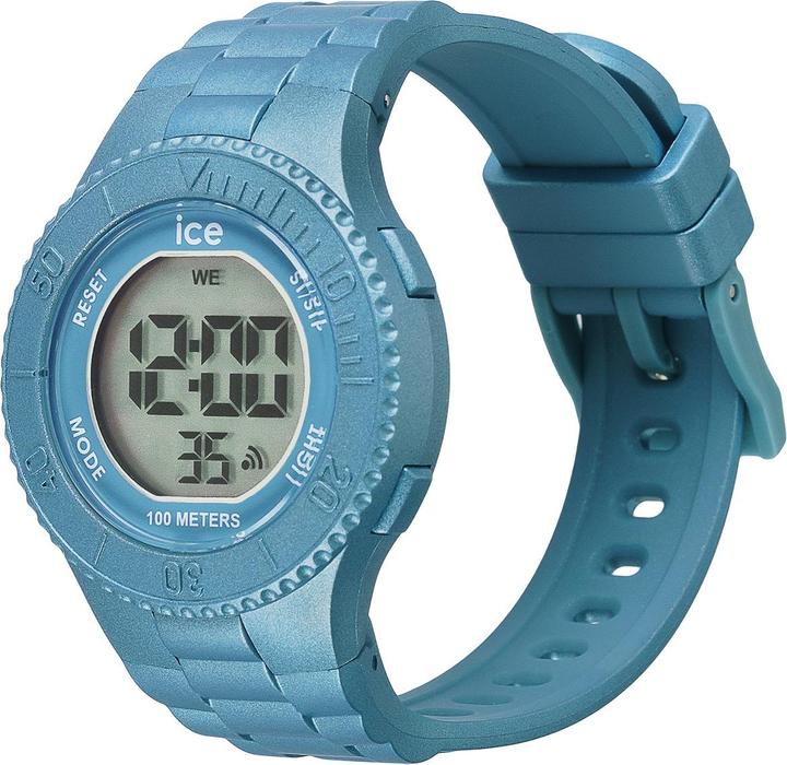 Actual product image ICE Watch Ice Digit Blue Metallic (Digital watch, 35 mm)