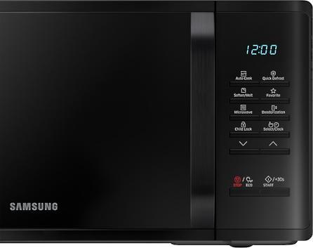 Produktbild Samsung MS23K3513AK Arbeitsplatte Solo-Mikrowelle (23 l)