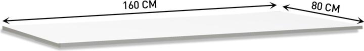 Image du produit Contini Plateau de table Screib (160 x 80 cm)