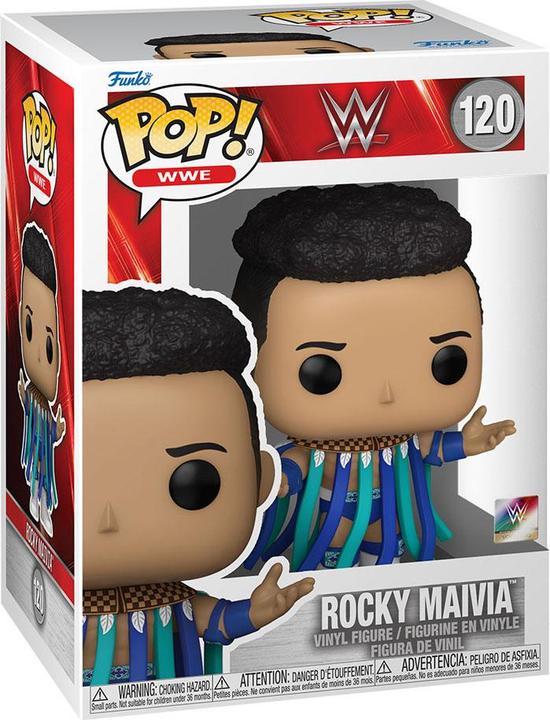 Image du produit Funko POP WWE Rocky Maivia