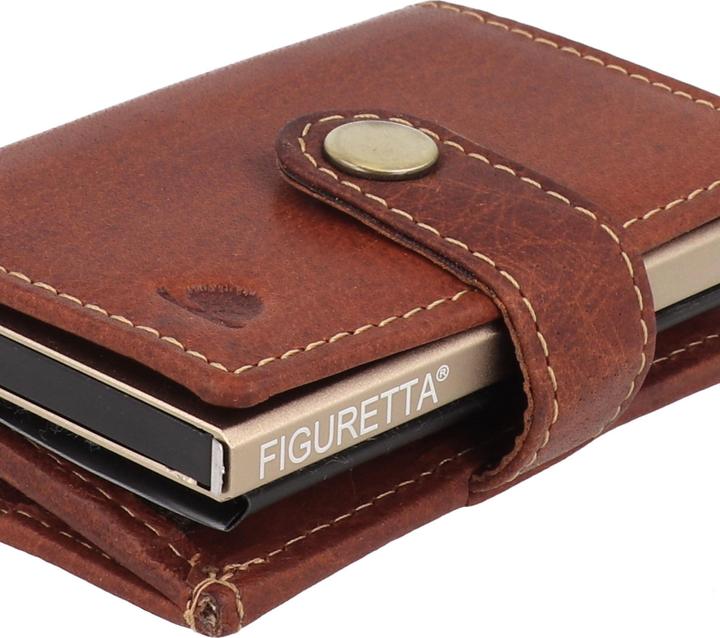 Produktbild Greenburry Vintage Geldbörse RFID Schutz Leder 10 cm