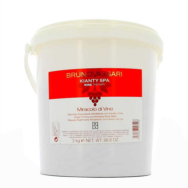 Produktbild Bruno Vassari Kianty Spa Grape Firmness Body Remodeling Body Cream Mask - 2000 Gramm (Körpercreme)