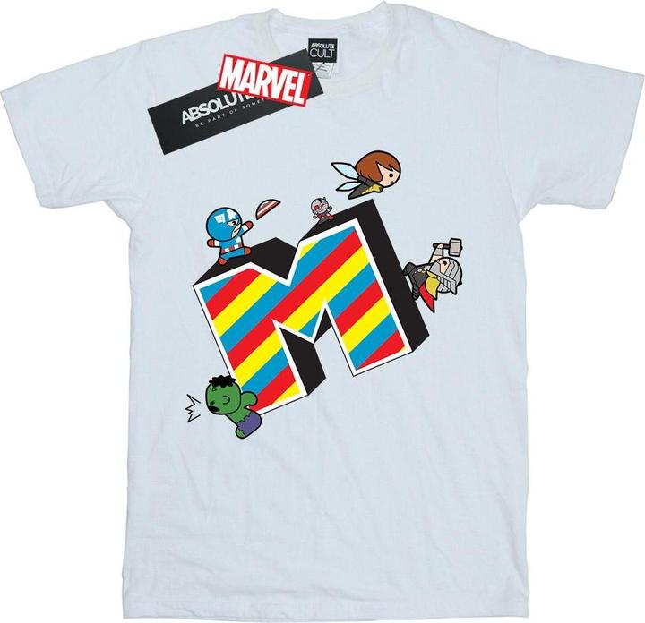 Actual product image Mens Kawaii M Is For T-Shirt (XXL)