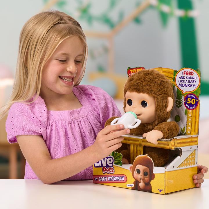 Produktbild Little Baby Monkey Live Pets (30 cm)