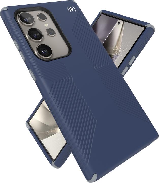 Actual product image speck Presidio2 Grip - Samsung Galaxy S24 Ultra Hülle (Küstenblau / Staubgrau) (Samsung Galaxy S24 Ultra)