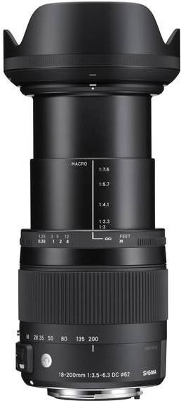 Actual product image Sigma 18-200mm f/3.5-6.3 DC OS HSM, Canon EF-S (Canon EF-S, APS-C / DX)