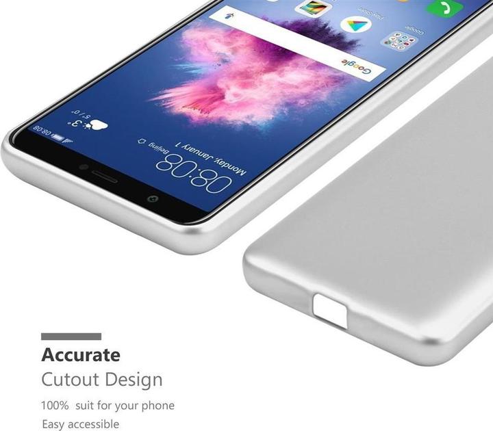 Image du produit Cadorabo Couverture métallique mate TPU (Huawei Enjoy 7S, Huawei P Smart (2018))