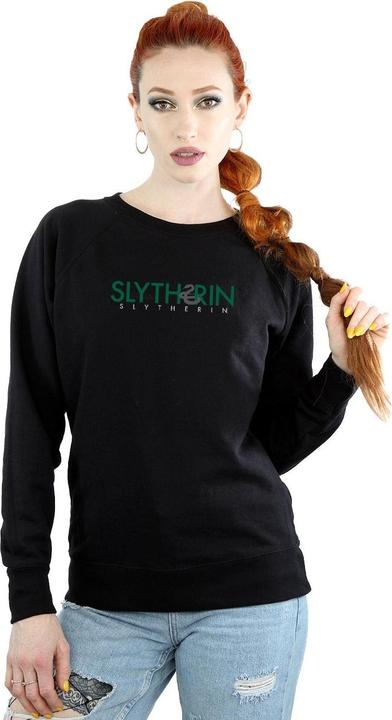 Image du produit - Sweat SLYTHERIN TEXT - Femme (XL)