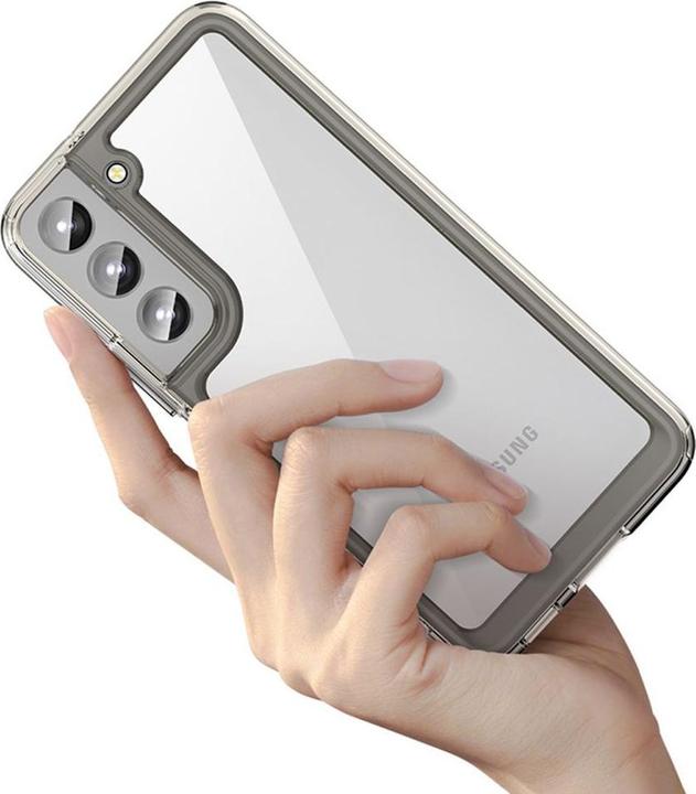 Productafbeelding Hurtel Outer Space hoesje voor Samsung Galaxy S23 met flexibel frame blauw (Samsung Galaxy S23)