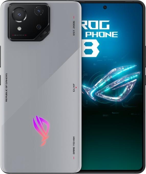 ASUS ROG Phone 8 (256 Go, Rebel Grey, 6.78", Double SIM, 50 Mpx, 5G)