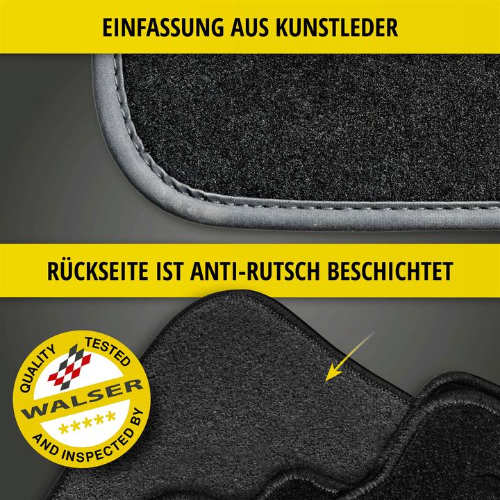 Immagine prodotto Walser Tappetini Premium per Audi Q3 07/2018-oggi, Q3 Sportback 06/2019-oggi (2 tappetini anteriori + 2 tappetini posteriori)