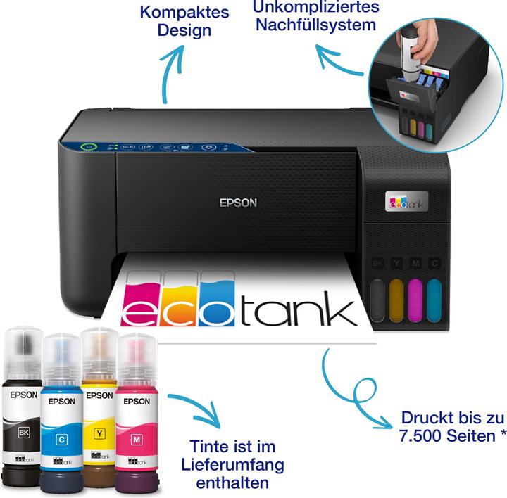 Produktbild Epson EcoTank ET-2861 (Tintentank, Farbe)