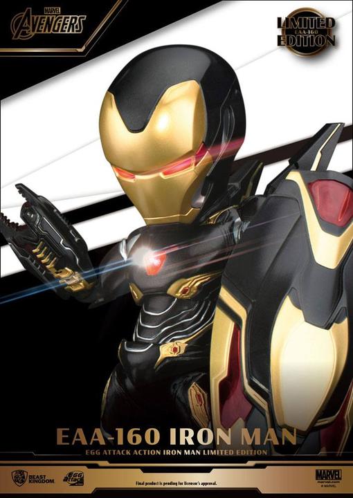 Produktbild Beast Kingdom Avengers Infinity War Egg Attack figurine Iron Man Mark 50 Limited Edition 16 cm