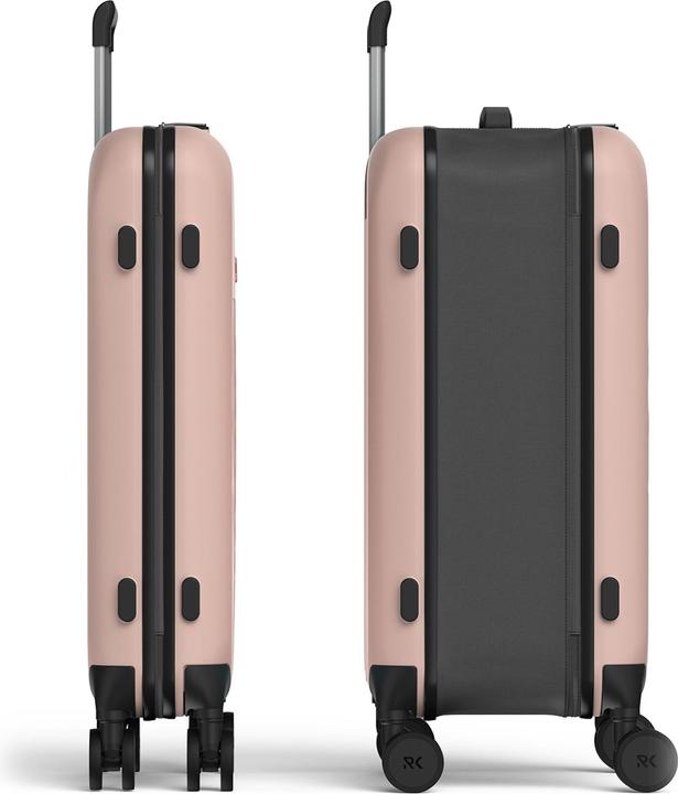 Image du produit Rollink Harde valise / trolley / valise de voyage - Vega 360 - 65 cm - Rose (80 l, M (50 - 90l))