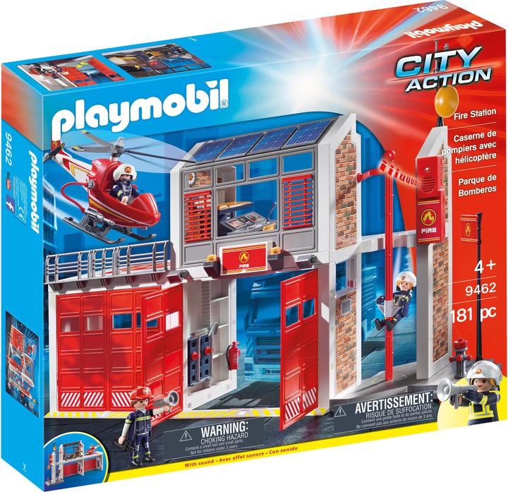 Playmobil Large fire station (9462, Playmobil City Action)