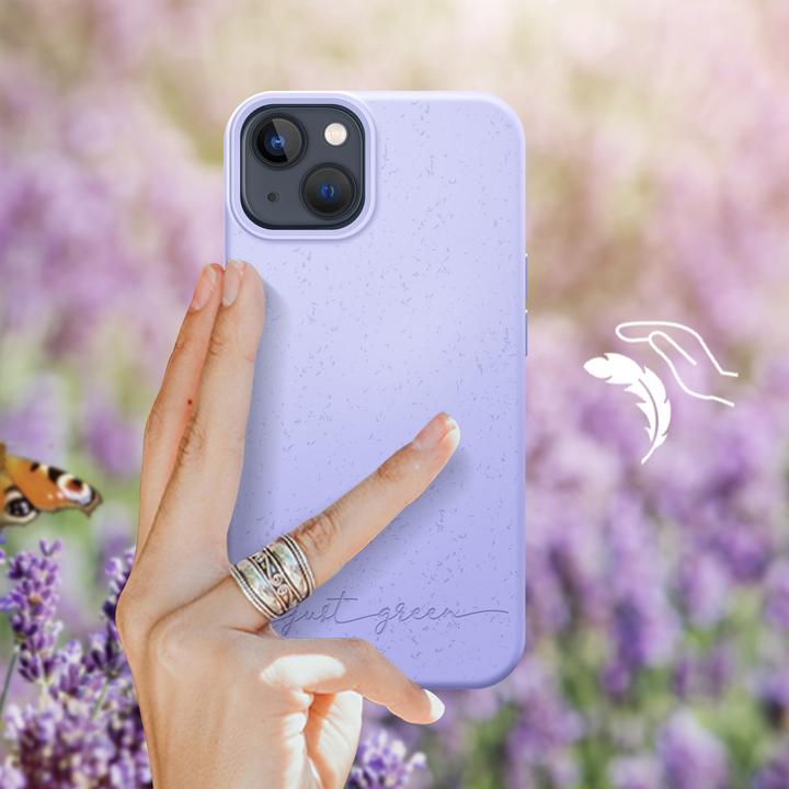 Actual product image Bigben Case 100% Eco iPhone 13 Purple (Apple iPhone 13)