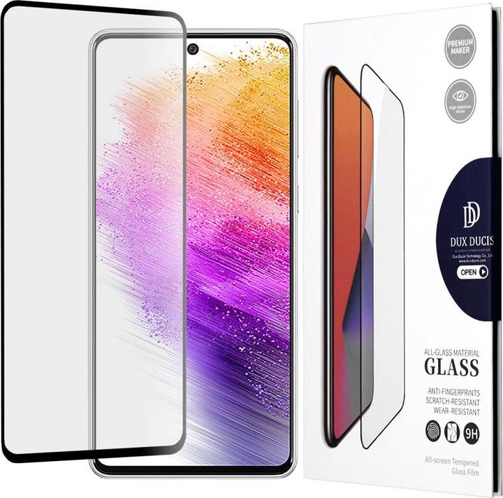 Immagine prodotto Dux Ducis Vetro temperato 9D a schermo intero 9H con cornice per Samsung Galaxy A73 nero (c (1 Pezzo/i, Samsung Galaxy A73 5G)